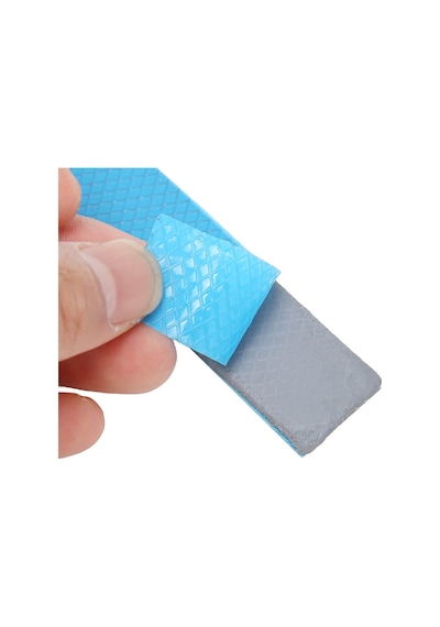 Wozlo 1.0mmx22x70mm Termal Pad M2 Ssd Ngff Nvme 2280 Chipset Soğutucu - 7x2cm - Gri - 13w/mk
