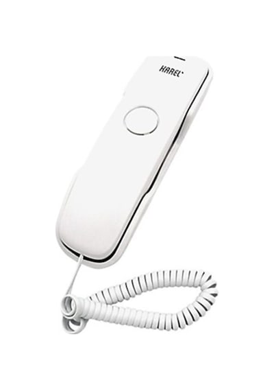 KAREL TM902 DUVAR TELEFONU KREM