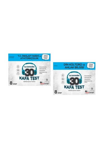 Kafadengi 8. Sınıf Lgs İnkılap Tarihi + Din Kültürü Kafa Test Set