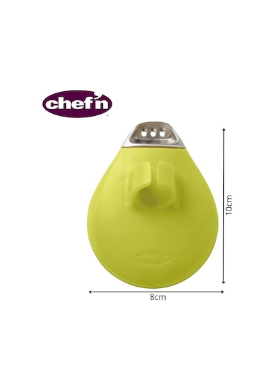 Chef'n Palmzester Limon Kabı, Palmiye Boyutu, Yeşil, 9 X 7,5 X 4 Cm Diğer