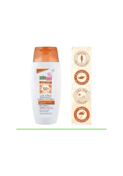Sun Care Suya Dayanıklı Spf 50+ Çok Yönlü Koruyucu Güneş Losyonu 150 Ml