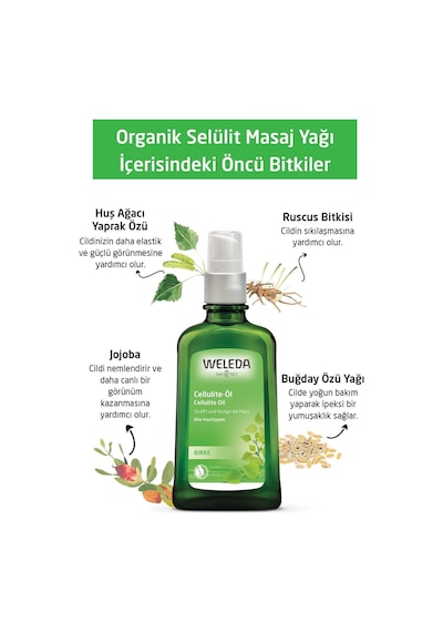Weleda Birke Cellulite-oil Selülit Yağı 100ml