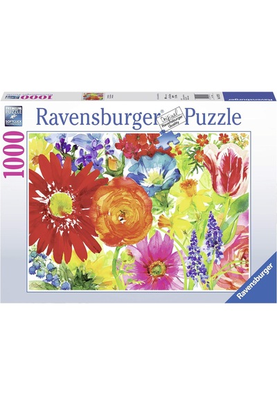 Ravensburger 1000 Parça Abudant Blooms Puzzle