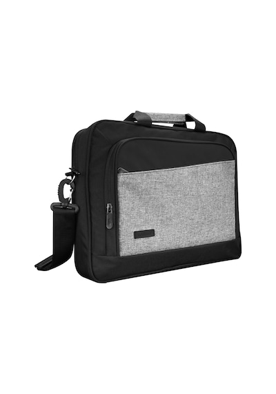 Addison 300803 15.6 Siyah/gri Bold Bilgisayar Netbook Çantası Addison Gri-Siyah