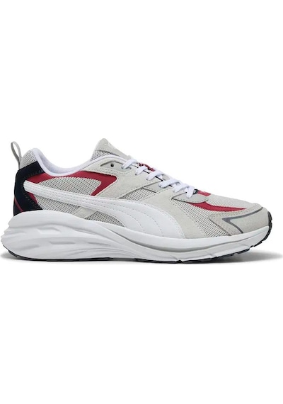 Puma 395295-30 Hypnotic Günlük Spor Ayakkabı - Puma Gri Beyaz Kırmızı Gri - Beyaz - Kırmızı