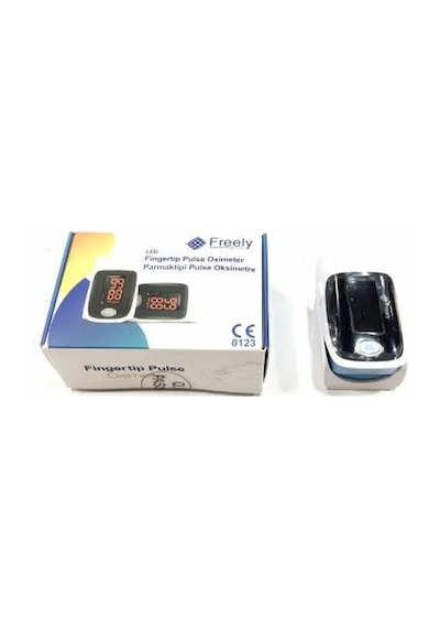 Freely Parmak Tipi Kırmızı Ekran Pulse Oksimetre Cihazı Parmaktan Nabız Ölçer