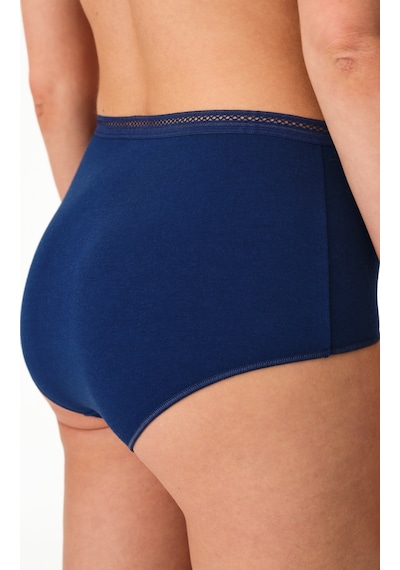 Penti Lacivert Easy Pamuklu Trim Yüksek Bel Slip Külot