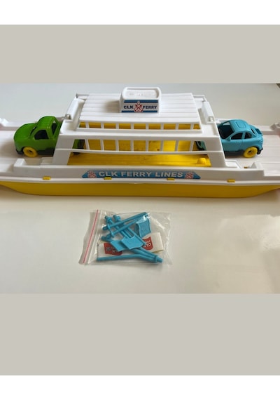 Yolcu Gemisi Araçlı Yolcu Gemisi 45 Cm Sarı Renk
