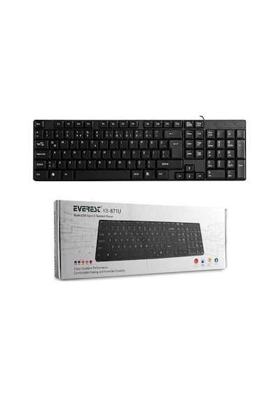 Everest KB-871U Q Usb Standart Klavye