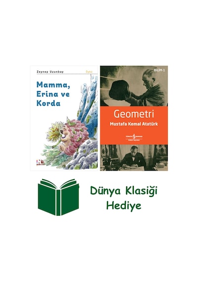 Mamma, Erina Ve Korda + Geometri + Dünya Klasiği Hediye