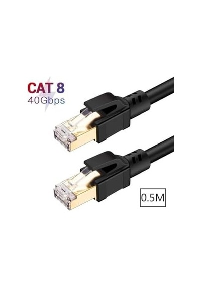 5213 Cat8 0.5m 40gbps S/ftp 2000mhz Yüksek Hızlı Internet Kablosu