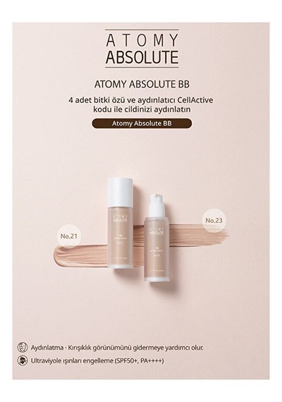 Atomy Absolute Bb No.21 Spf50 01 Light