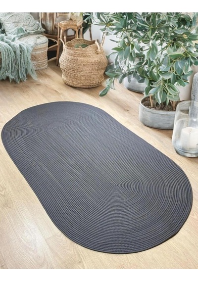 Jüt, Halı, Kilim, Paspas, Yolluk, Balkon Halısı, Kolidor Halısı, Çeyizlik Ev Eşyası, Banyo Paspası 100 X 150 Antrasit