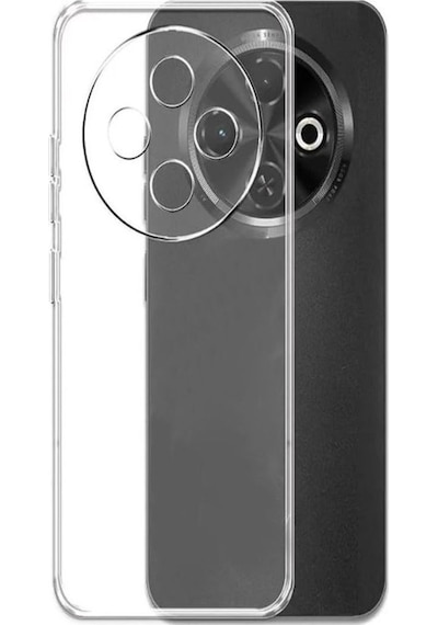 Tecno Spark 30 Kılıf Kamera Korumalı Silikon Şeffaf Arka Kapak Şeffaf