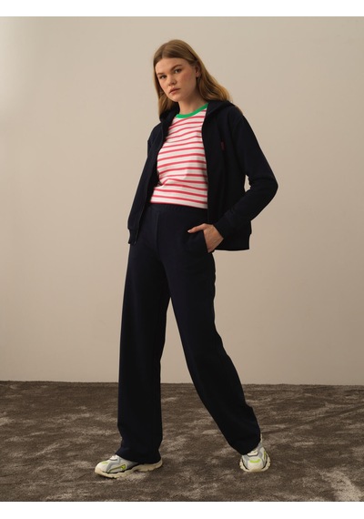 Xint Lacivert Regular Fit Pamuklu Sweat Pantolon 470429