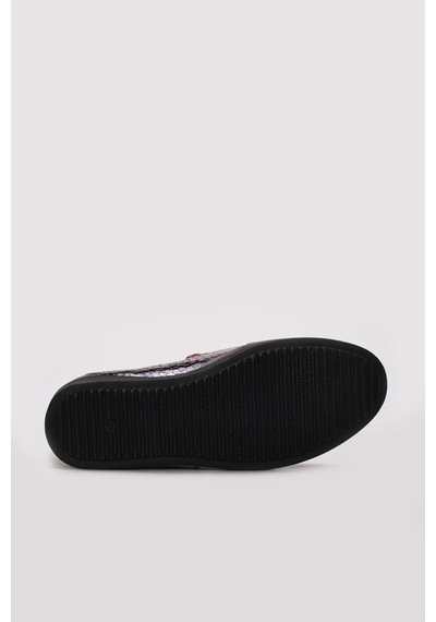 Fast Step Hakiki Deri Kadın Casual Ayakkabı 411za717 Bordo
