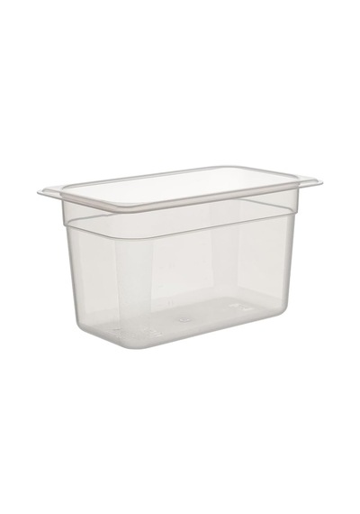1/4 Dikdörtgen Pp Gastronom Küvet Gövde 265x162x150 çok renkli