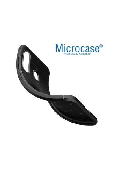 Microcase Samsung Uyumlu Galaxy A60 Leather Seri Silikon Kilif+Cam (Seç) 369240053