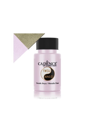 Cadence Twin Magic Metalik Boya Tm-17 Altın-a.pembe Karışık