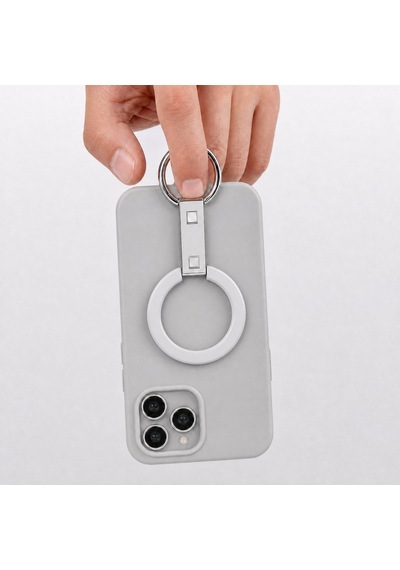 Zore Paris M1 Magnetik Ring Stand Telefon Tutucu Beyaz