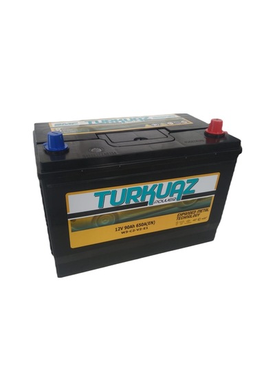 Turkuaz 12 V 90 Ah 650 A En Akü