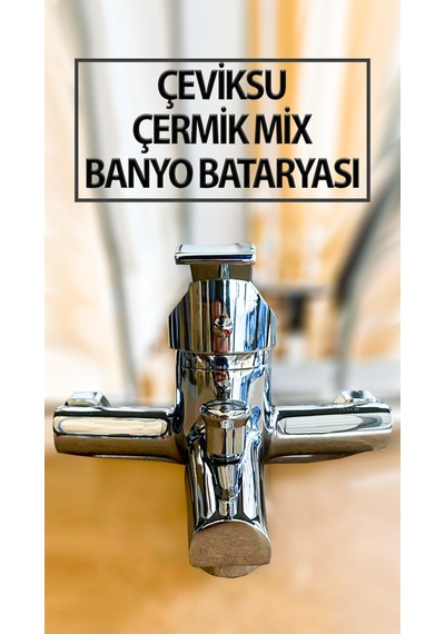 Çermik Mix Model Banyo Bataryası Krom