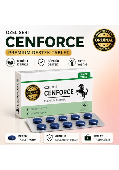 Cenforce-100 Özel Seri Günlük Erkeklere Özel Takviye Edici Gıda 10 Kapsül