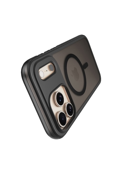 Buff Apple Uyumlu iPhone 17 Pro Magsafe Air Bumper Kılıf Siyah