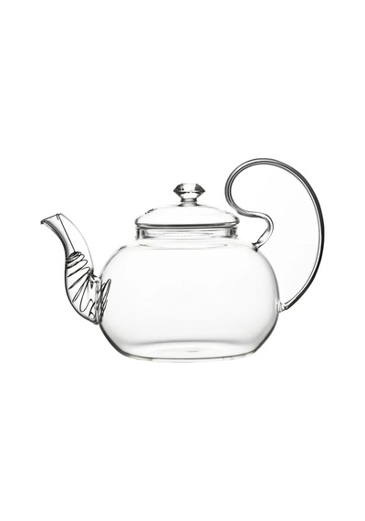 1l Demlik Süzgeçli Bitki Çayı Ve Aromatik Çaylar Için Dayanıklı Cam Demlik Diğer