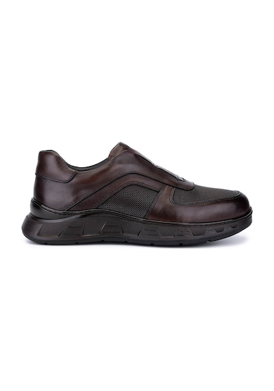 Tamer Tanca Erkek Hakiki Deri Kahverengi Sneakers & Spor Bot 298 3299-56602 Erk Bot Sk25-26 Kahve Kahverengi
