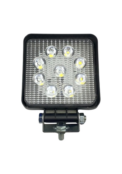 8v-110v Çalışma Lambası Kare 9 X 3w Power Ledli 108 108 28 Mm