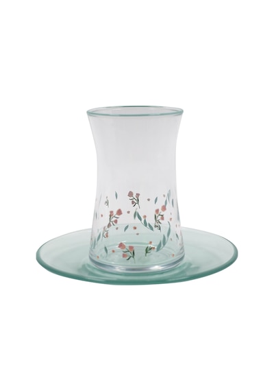Rakle Butterfly 8 Parça Çay Seti Renkli