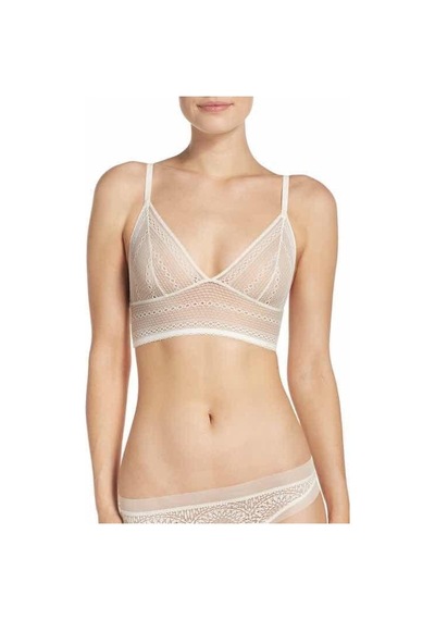 Deep Secret Ekru Full Dantel Soft Bralet 001