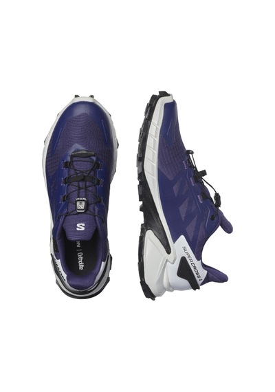 Salomon Supercross 4 Gtx W Kadın Ayakkabı L41733500 Lacivert - Mor