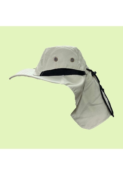 Krem Beyaz Ayarlanabilir Özellikli Outdoor Bahçe - Safari Şapkası Çok Renkli