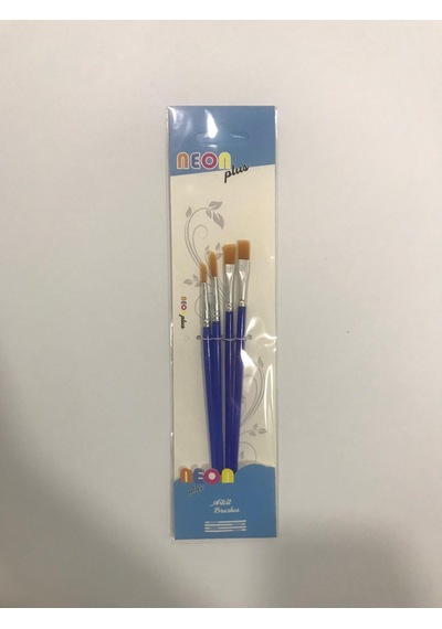 Neon Plus Fırça Seti Hkd-140 4’lü (yağlı - Akrilik - Guaj)