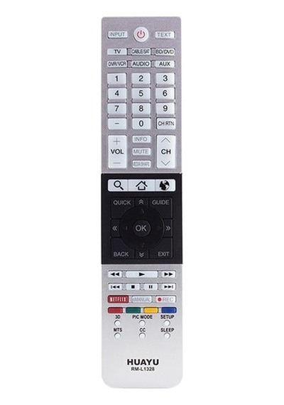 Toshiba Rm-l1328 Netflix Tuşlu Lcd Tv Kumandası 01876513