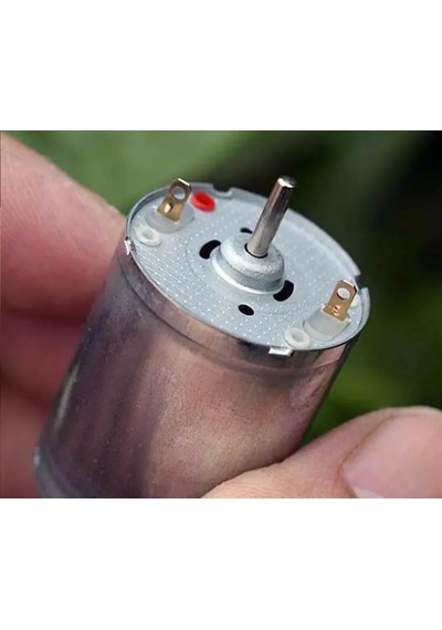 Rk-370ca Dc Motor Dual Çift Milli Dc 24v 3500 Rpm Rc Uçak Rc Bot Oyuncak Araba Dıy