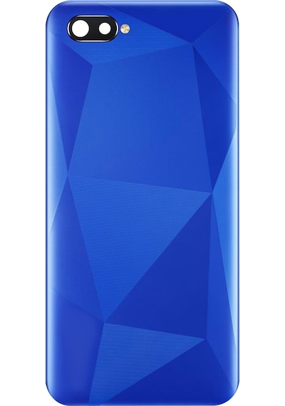 Teknonet Realme C2 Uyumlu Batarya Kapağı - Mavi Mavi