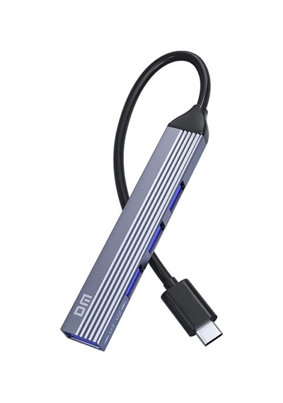 Ayrex Chb057 Usb Type-c To 4 Portlu 3 Usb 2.0 1 Usb 3.0 Hub Çoklayıcı 15 Cm