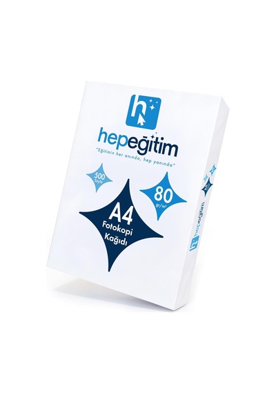 A4 Fotokopi Kağıdı 80 G/m² 500 Yaprak 1. Hamur 1 Paket Genel