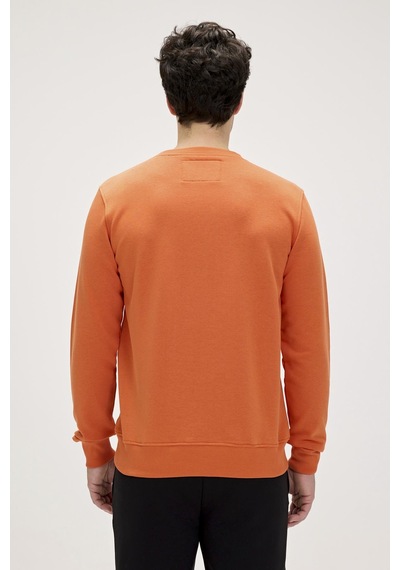 Bad Bear Marlow Crewneck Orange Erkek Sweatshirt 001