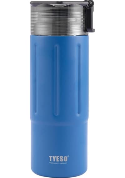 Tyeso Tritan Termos Vakumlu Yalıtımlı Çift Kapaklı Kulplu 600 ML