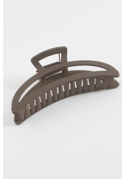 Oval Renkli Mandal Toka 12 Cm Kahverengi