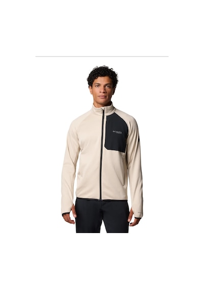 Columbia Triple Canyon Grid Fleece Fz Iı Bej Erkek Outdoor Polar Ao4789 Bej