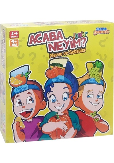 Samatlı Oyuncak Acaba Neyim Junior Meyve Ve Sebzeler 72606
