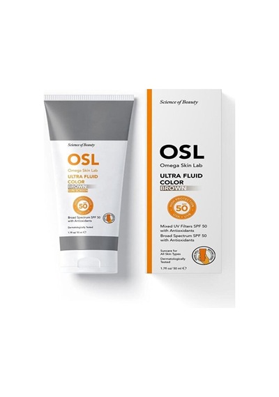 Osl Ultra Fluid Color Brown Spf50+ 50 Ml