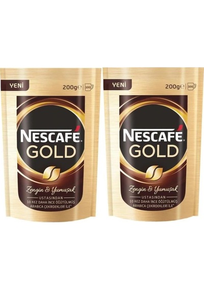 Nescafe Gold Hazır Kahve 2 x 200 G