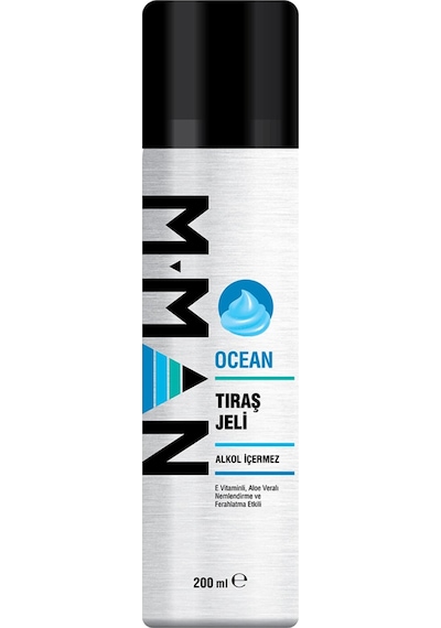 M Man Tıraş Jeli Ocean 200 Ml 4 Adet