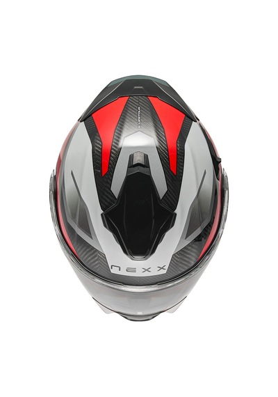 Nexx X.Lıfetour Pro Mıle Kapalı Kask Beyaz Kırmızı